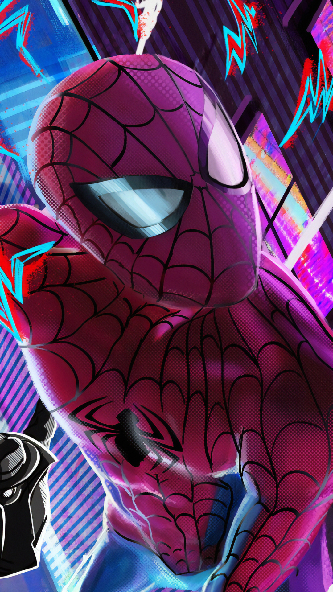 Movie Spider Man Into The Spider Verse 1080x19 Wallpaper Id Mobile Abyss