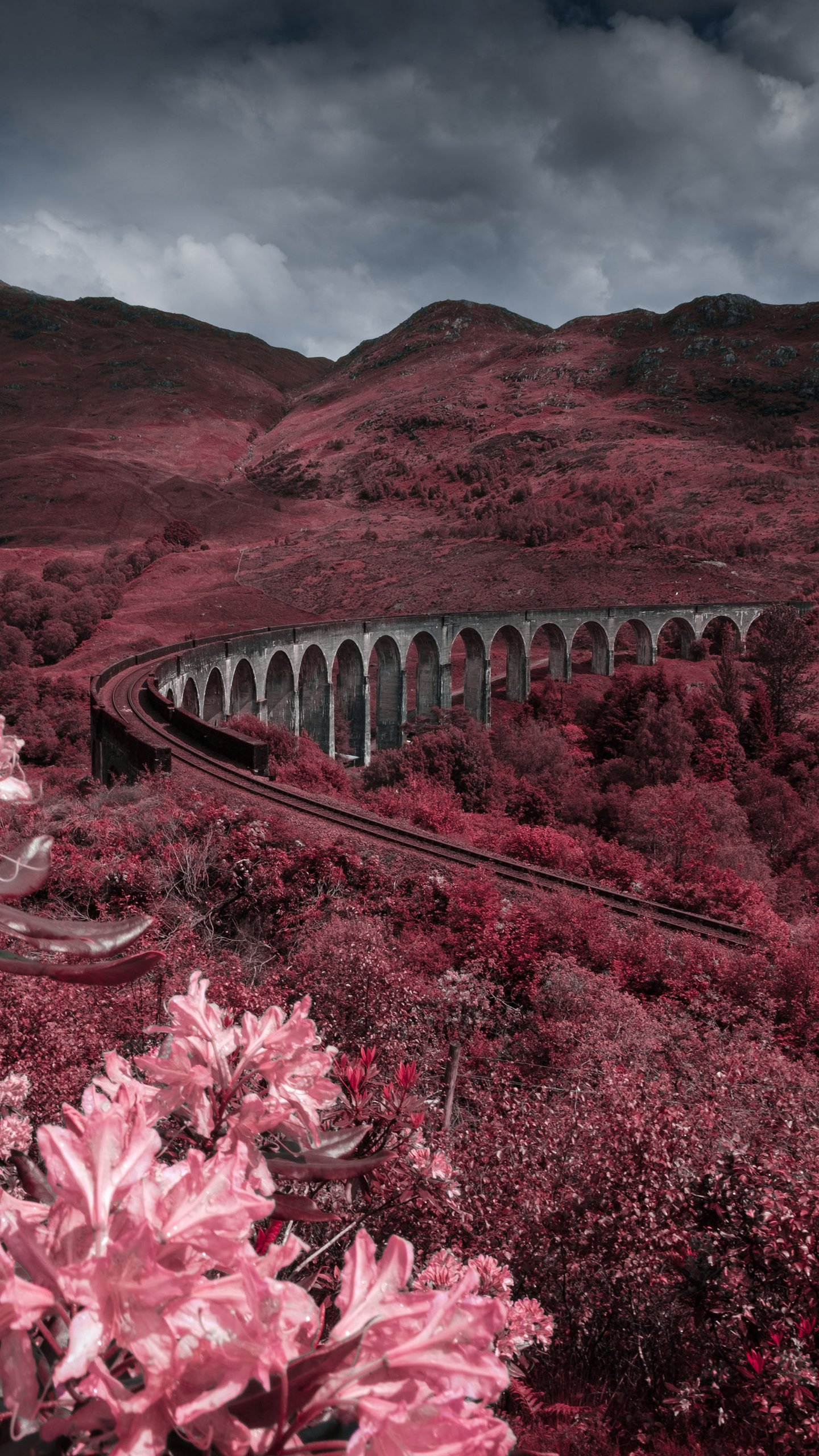 Download Man Made Bridge Phone Wallpaper