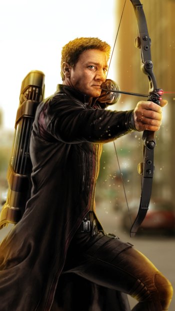 Clint Barton Hawkeye movie Avengers: Age of Ultron Phone Wallpaper