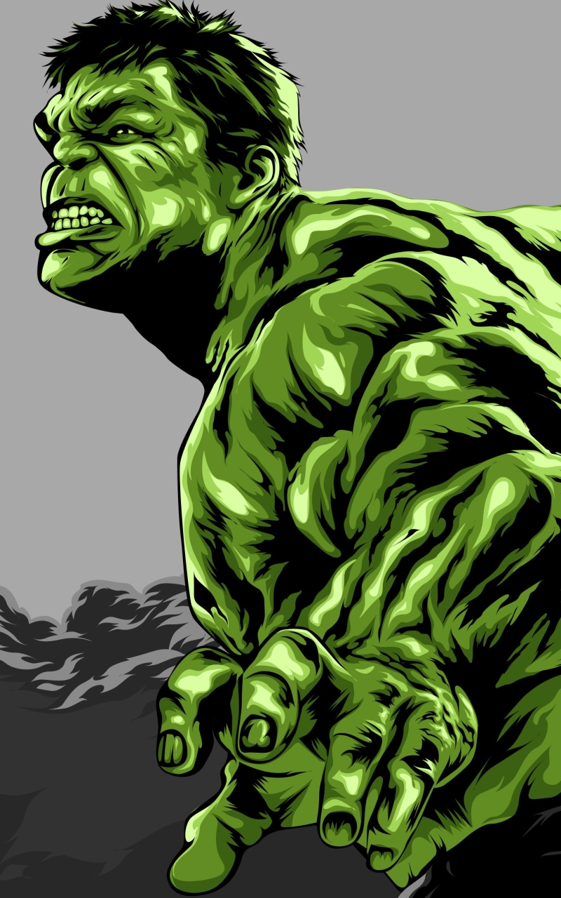 Download Comic Hulk Phone Wallpaper - Mobile Abyss