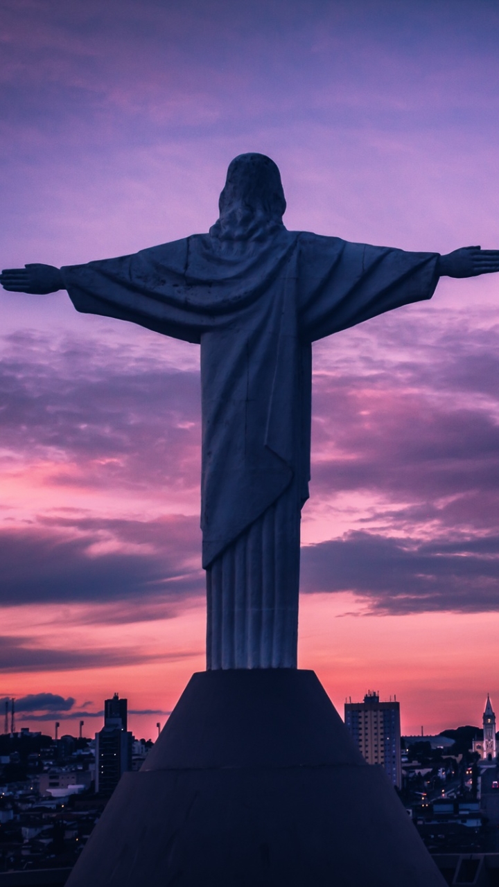 Christ the Redeemer, Rio de Janeiro, Brazil by Perezrps - Mobile Abyss