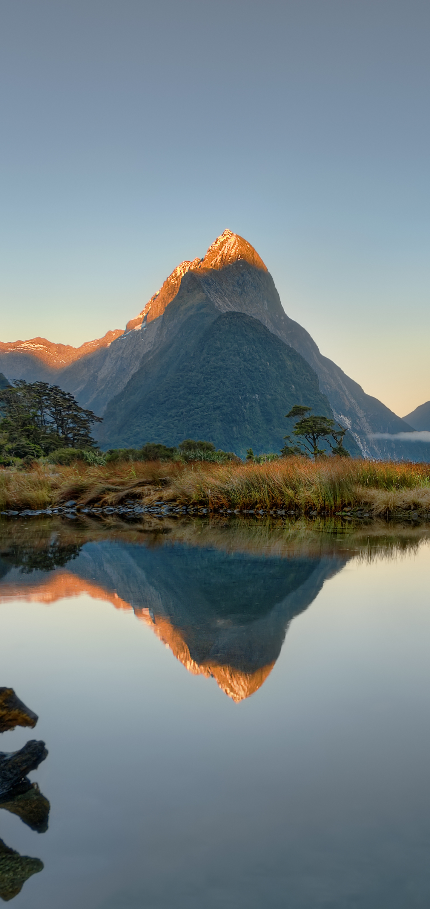 Peaceful Sunrise at Milford Sound by Jacob Surland