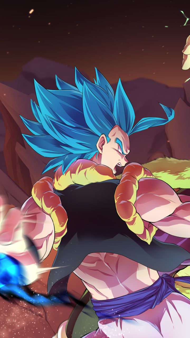 El Super Fan Art. Gogeta ssj blue de Dragon Ball Super Broly