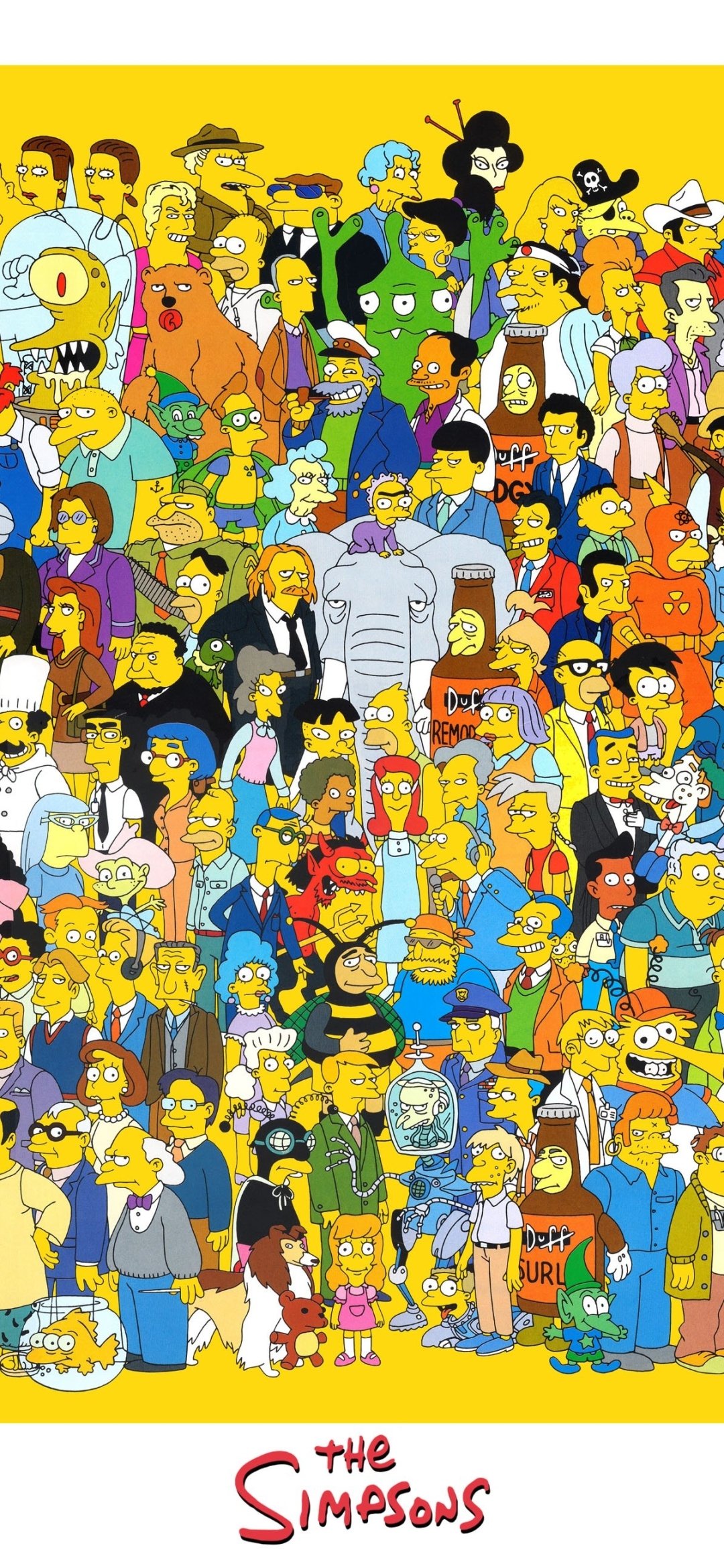 Download TV Show The Simpsons Phone Wallpaper - Mobile Abyss