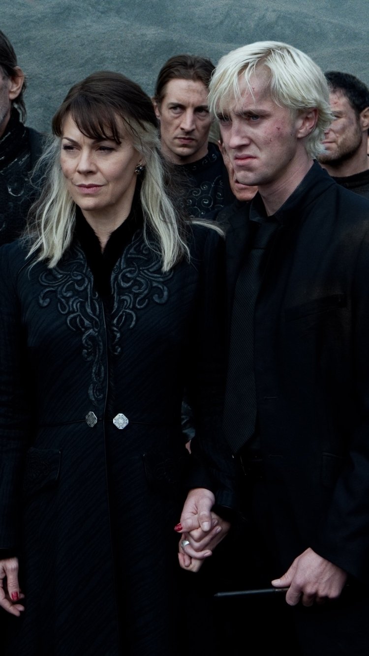 Download Draco Malfoy Movie Harry Potter And The Deathly Hallows: Part 2 Phone Wallpaper