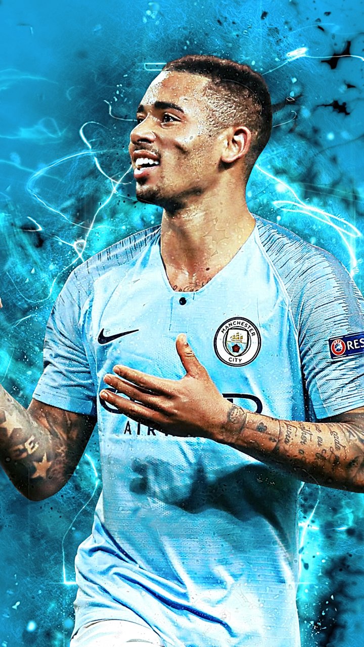 Gabriel Jesus Phone Wallpapers