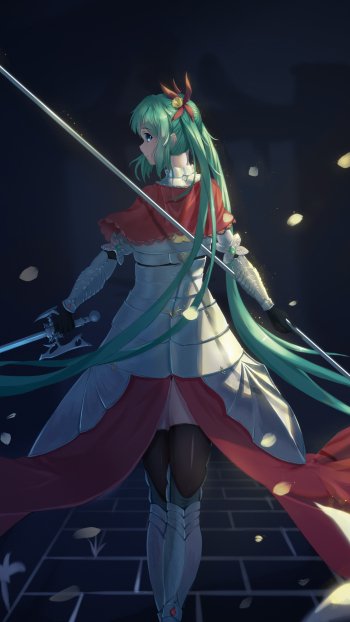 Hatsune Miku Anime Vocaloid Phone Wallpaper