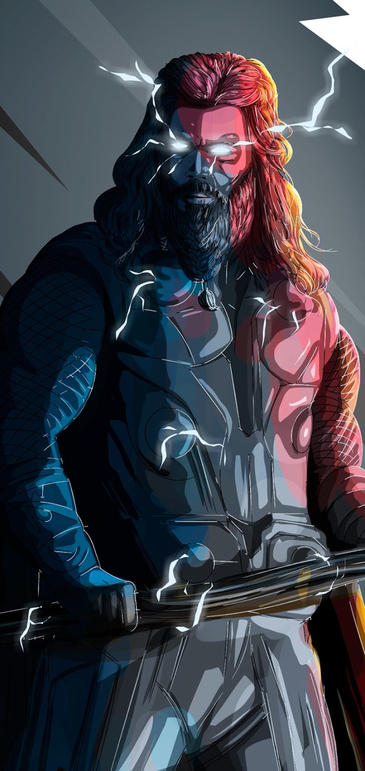 Download Thor Movie Avengers EndGame Phone Wallpaper