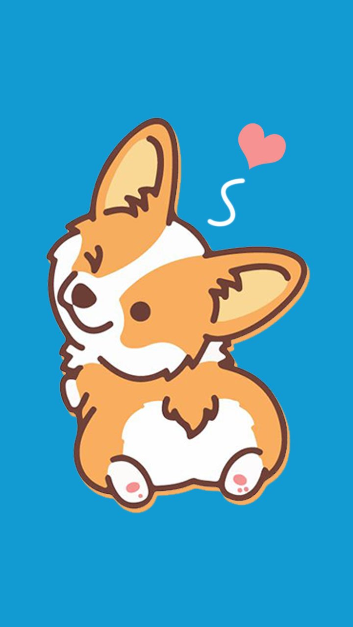 Download Dog Animal Corgi Phone Wallpaper by Raphitalia