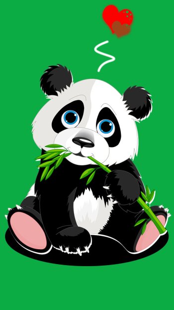 Animal panda Phone Wallpaper