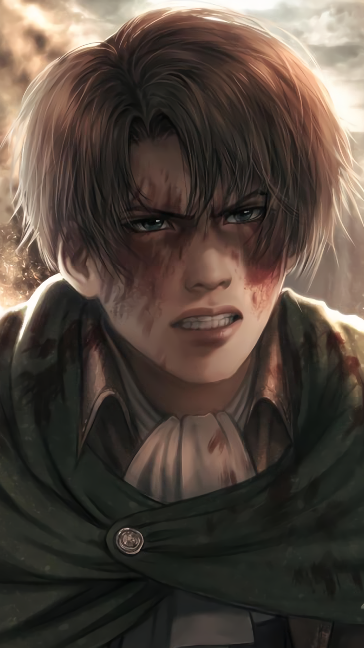 Download Levi Ackerman Anime Attack On Titan Phone Wallpaper by ...