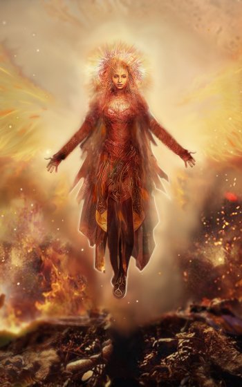 Jean Grey X-Men angel movie Dark Phoenix Phone Wallpaper
