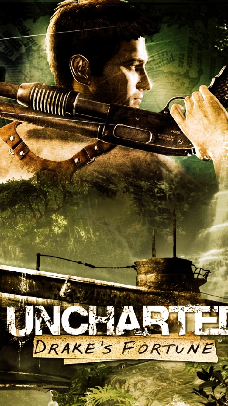 Uncharted: Drake's Fortune Phone Wallpaper - Mobile Abyss
