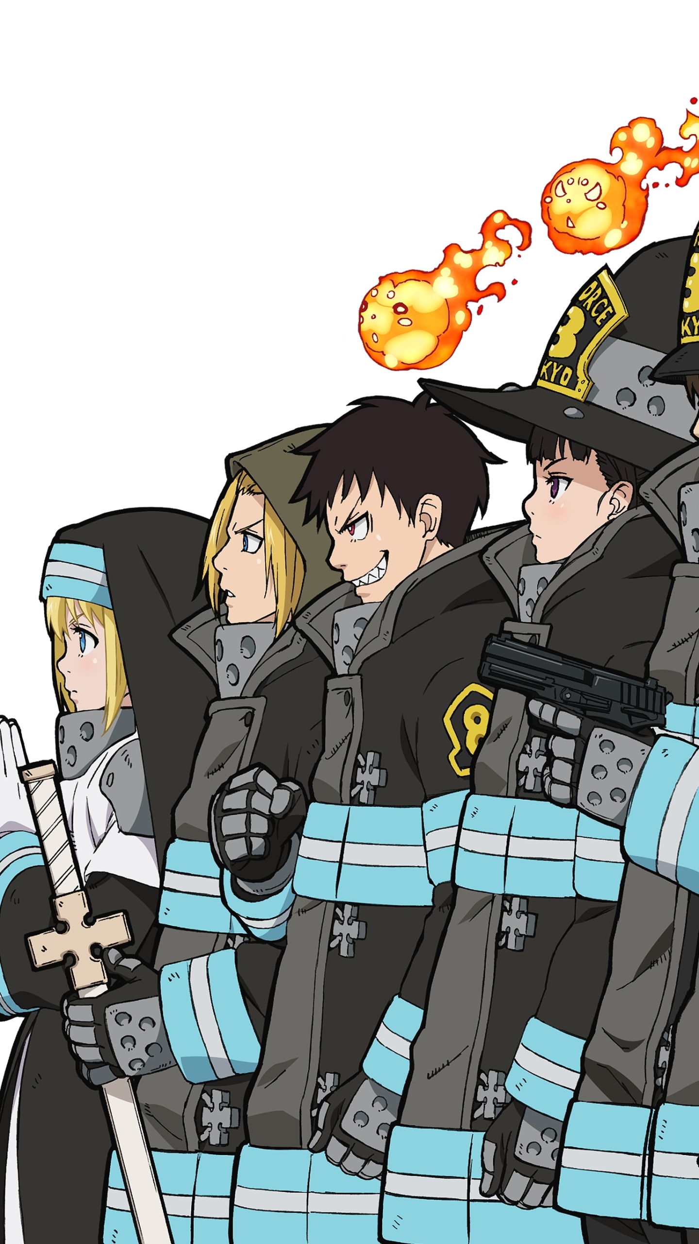 Anime Fire Force Phone Wallpaper