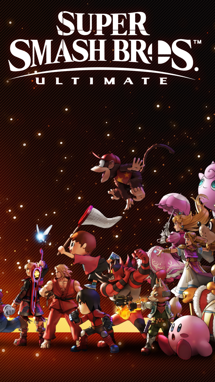 Super Smash Bros. Ultimate Phone Wallpaper by Callum Nakajima