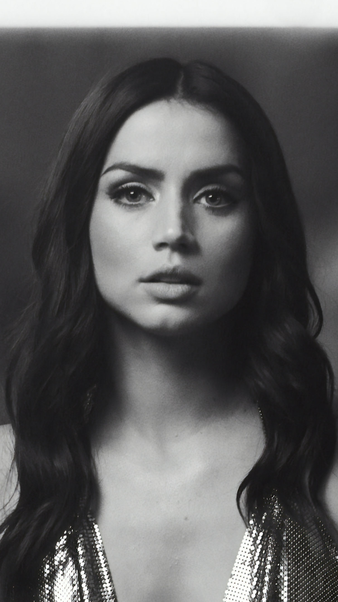 Download Actress Cuban Monochrome Celebrity Ana De Armas Phone ...