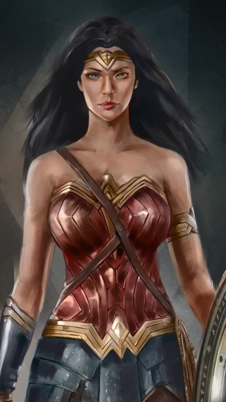 Wonder Woman Phone Wallpaper by Vadha Hidayat
