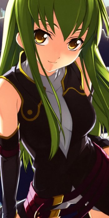 C.C. (Code Geass) Anime Code Geass Phone Wallpaper