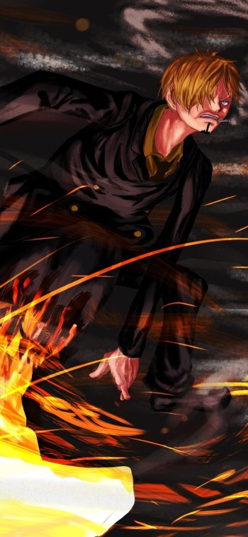 Sanji (One Piece) Anime One Piece Phone Wallpaper
