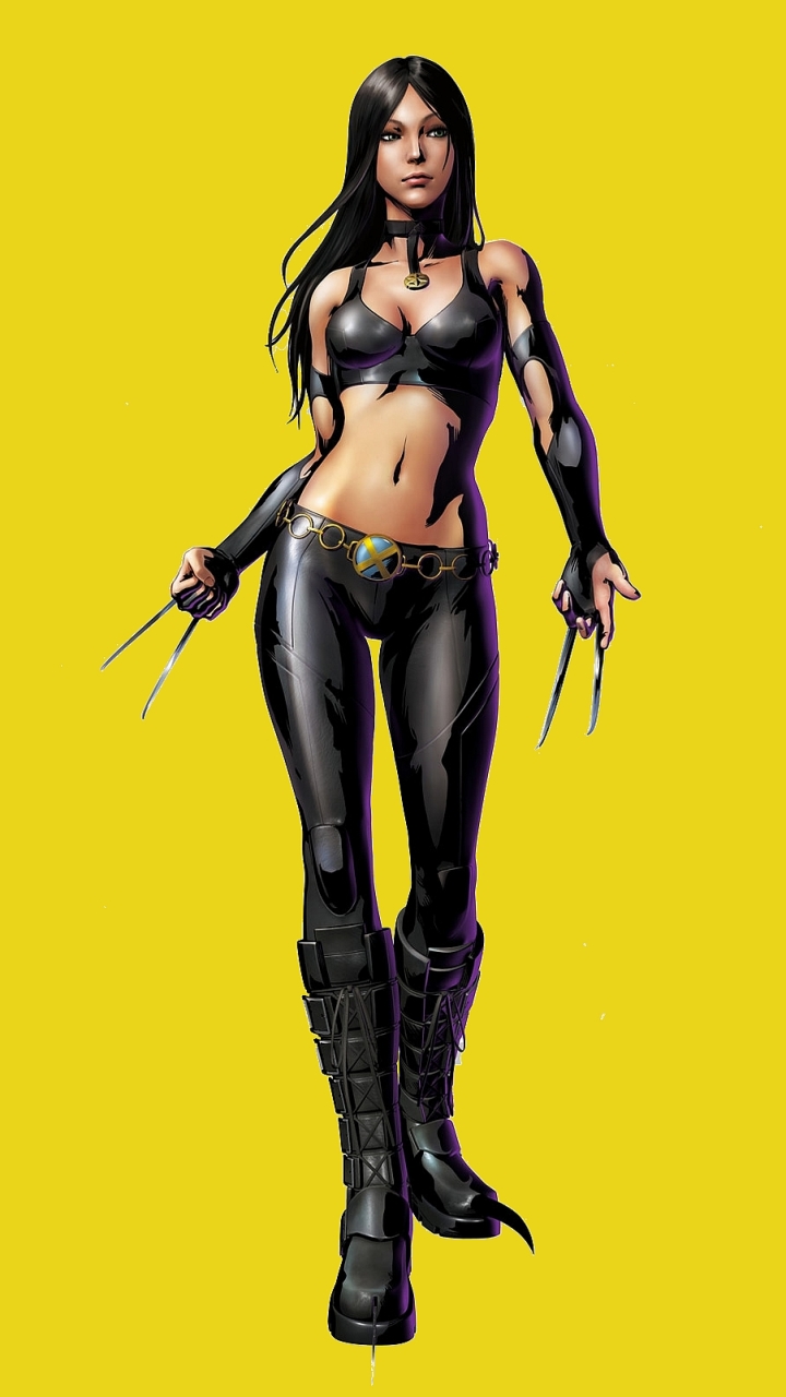 X-23 Phone Wallpaper - Mobile Abyss.