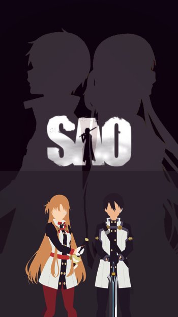 Anime Sword Art Online Phone Wallpaper