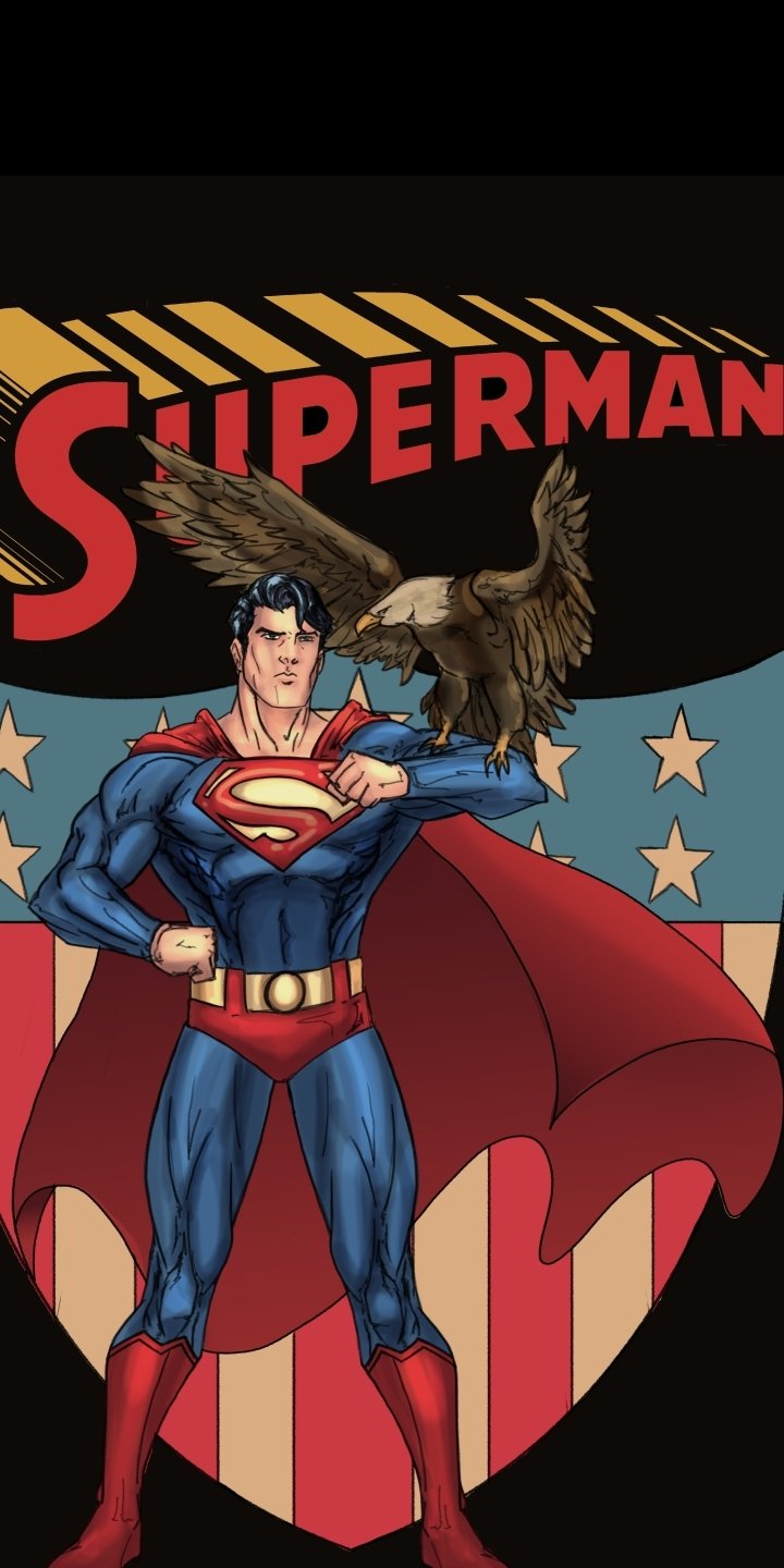 Download Comic Superman Phone Wallpaper
