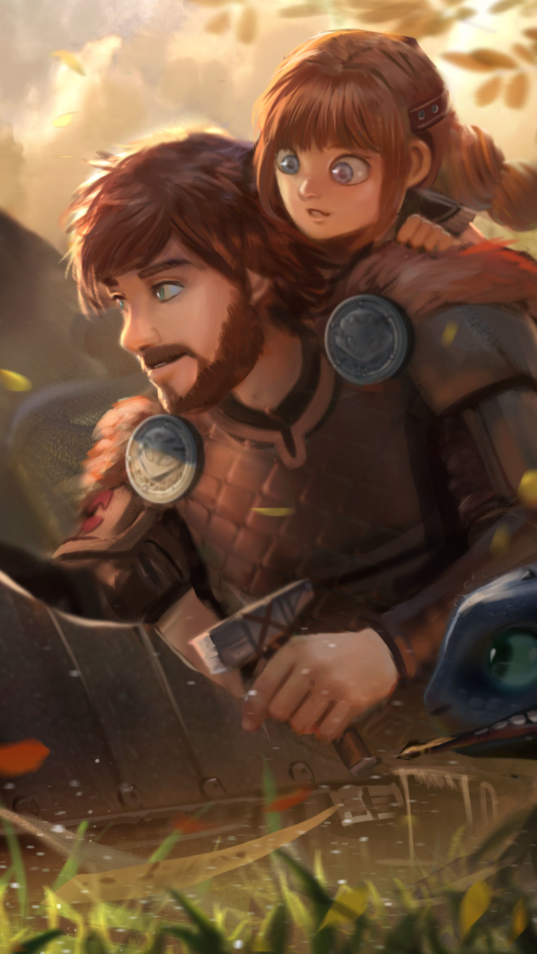 How to Train Your Dragon: The Hidden World Phone Wallpaper by andy liong