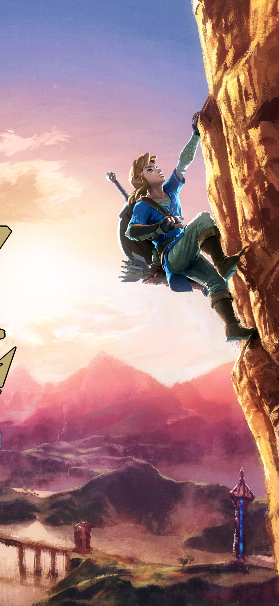 The Legend of Zelda: Breath of the Wild - with logo