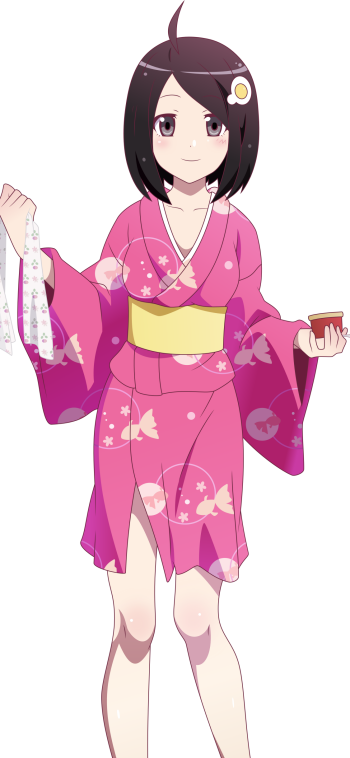 Tsukihi Araragi Anime Monogatari (Series) Phone Wallpaper