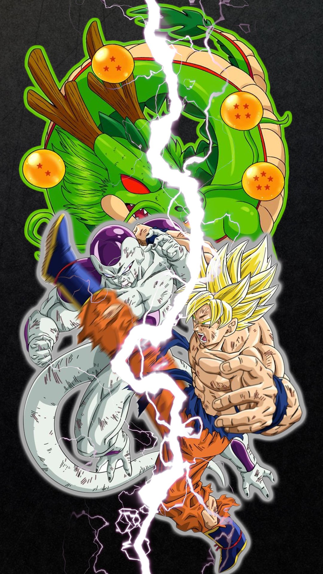 Download Cell (Dragon Ball) Goku Anime Dragon Ball Z Phone Wallpaper by Raphitalia