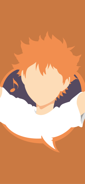 Shōyō Hinata Anime Haikyū!! Phone Wallpaper