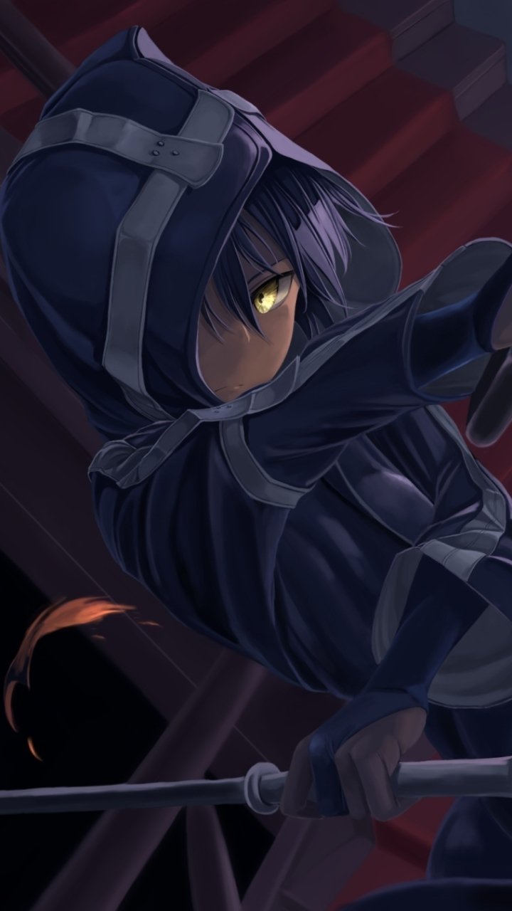 KREA - Powerful intricate cybernetic dark hooded assassin sword fighting  the warrior god of chaos, beautiful high quality realistic anime CGI from  Makoto Shinkai, fantasy, detailed, iridescent, technological, gothic  influence, royal, colorful,