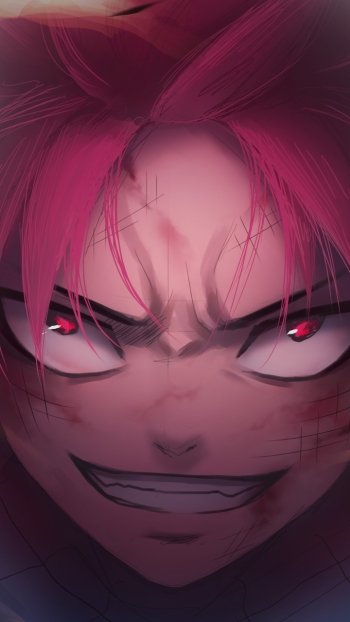 Natsu Dragneel Anime Fairy Tail Phone Wallpaper