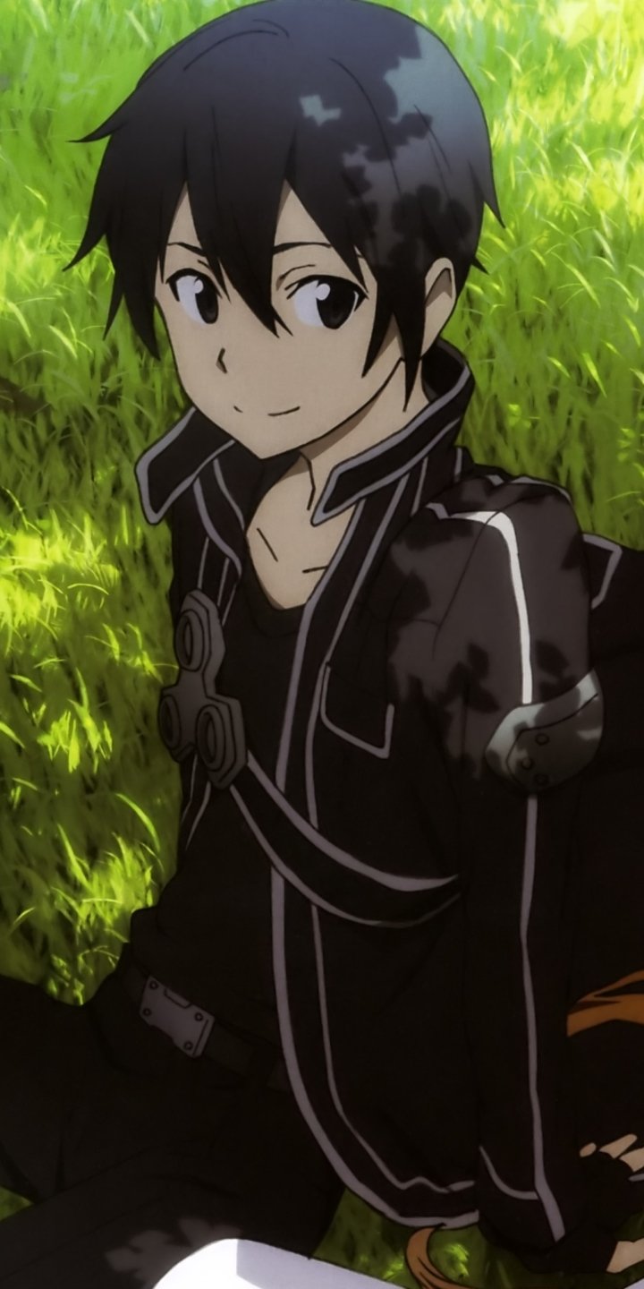 Download Kirito (Sword Art Online) Anime Sword Art Online Phone Wallpaper