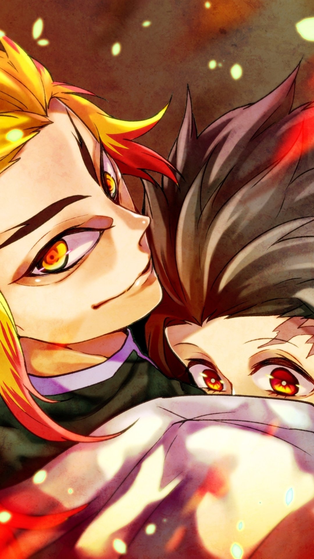 Download Kyojuro Rengoku Tanjiro Kamado Anime Demon Slayer: Kimetsu No ...