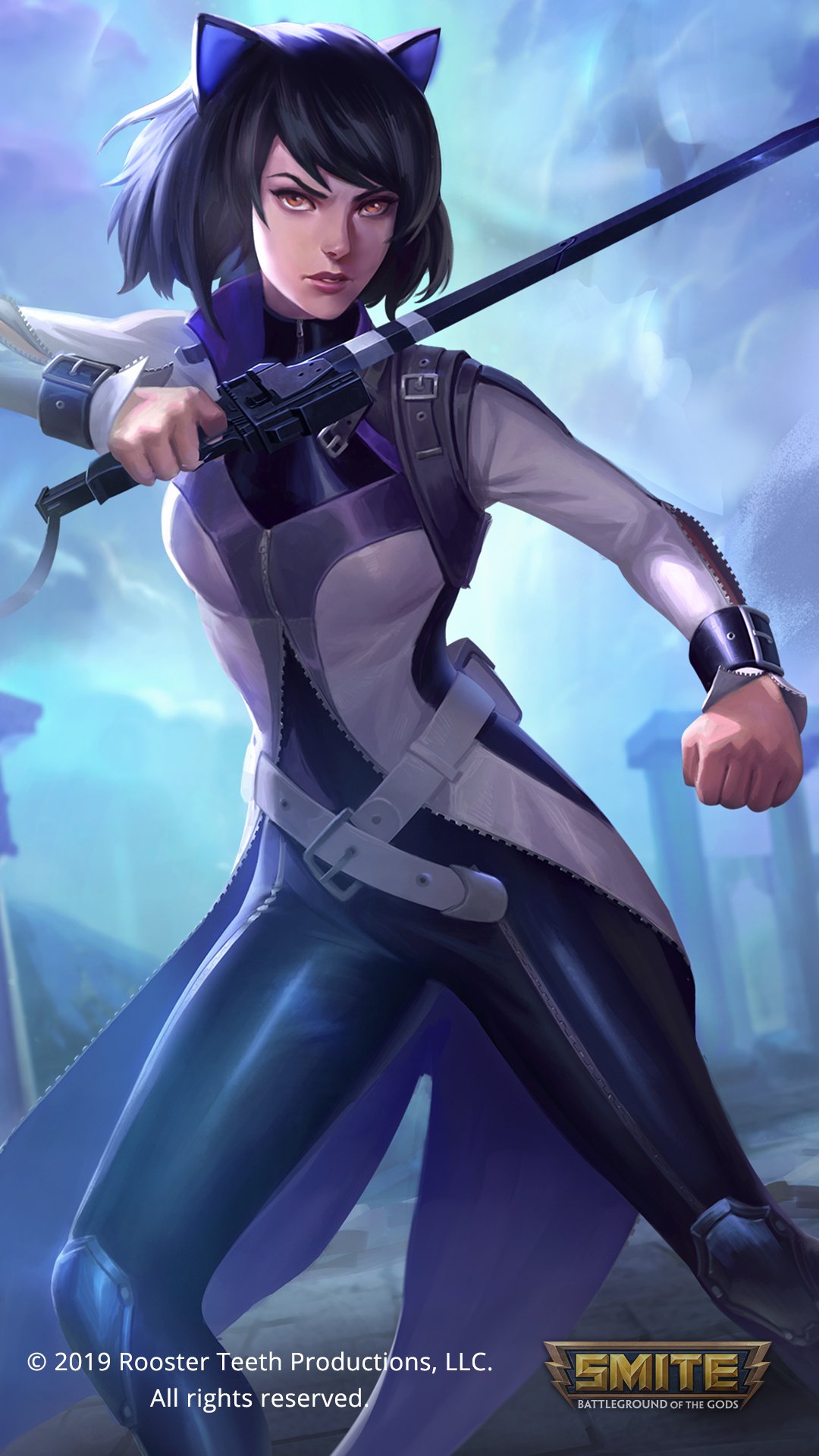 Download Amaterasu (Smite) Video Game Smite Phone Wallpaper