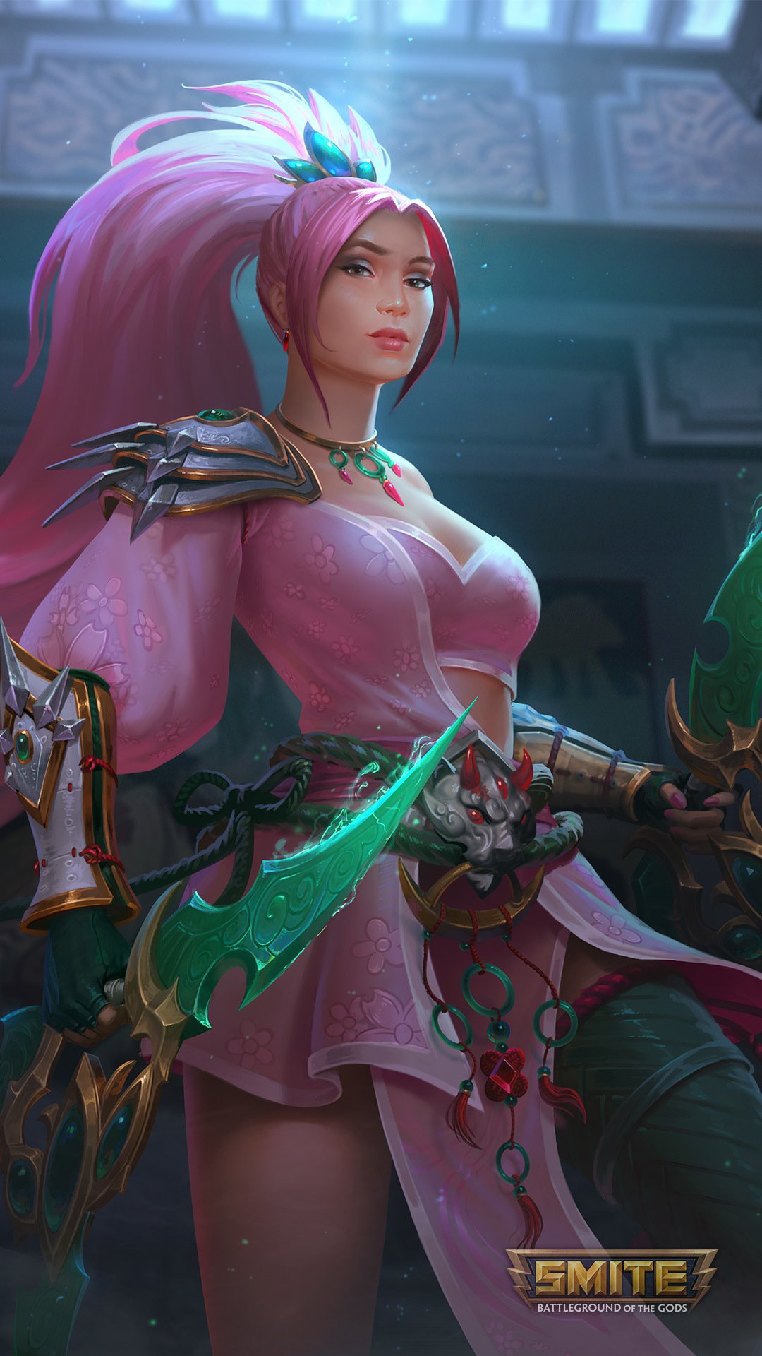 Download Pele (Smite) Video Game Smite Phone Wallpaper