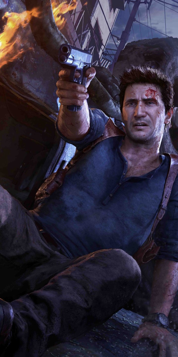 Download Nathan Drake Video Game Uncharted 4: A Thief's End Phone Wallpaper
