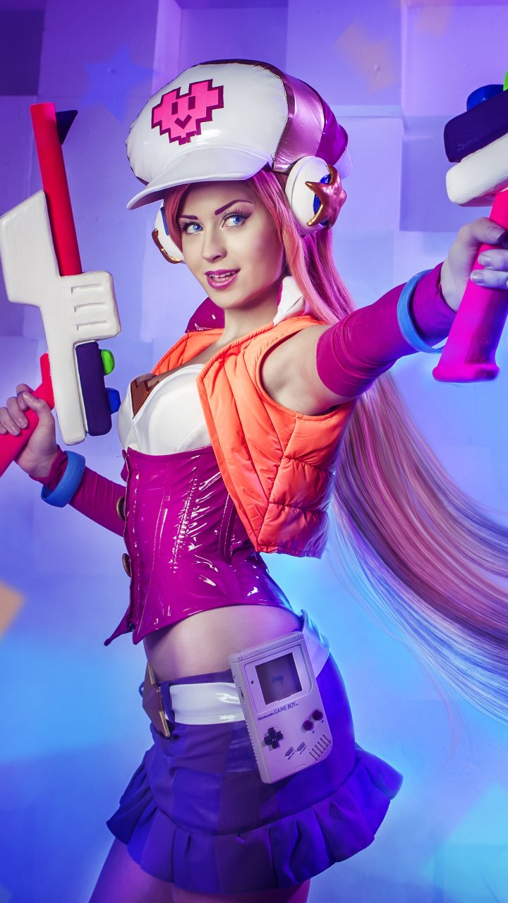 Download Woman Cosplay Phone Wallpaper by JokerLolibel - Mobile Abyss