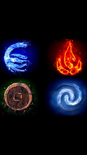 symbol Anime Avatar: The Last Airbender Phone Wallpaper