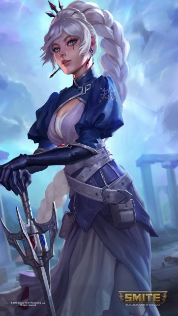 Weiss Schnee Freya (Smite) video game Smite Phone Wallpaper