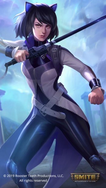 Amaterasu (Smite) video game Smite Phone Wallpaper