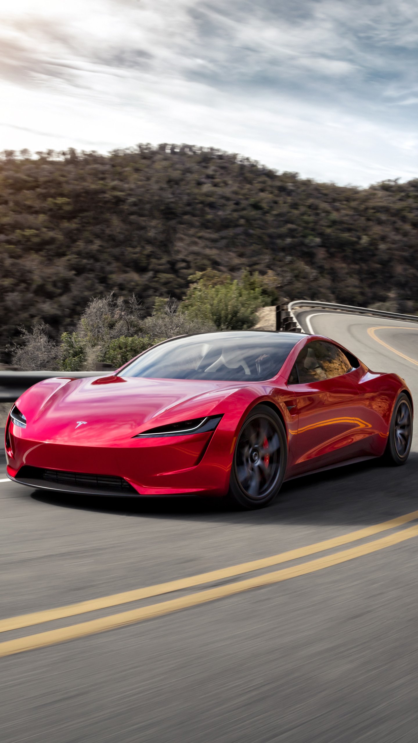 Vehicles Tesla Roadster 1440x2560 Wallpaper Id 4654 Mobile Abyss