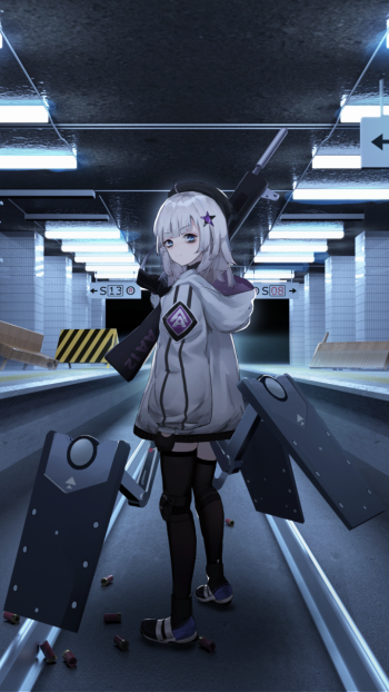 AA-12 (Girls Frontline) video game Girls Frontline Phone Wallpaper