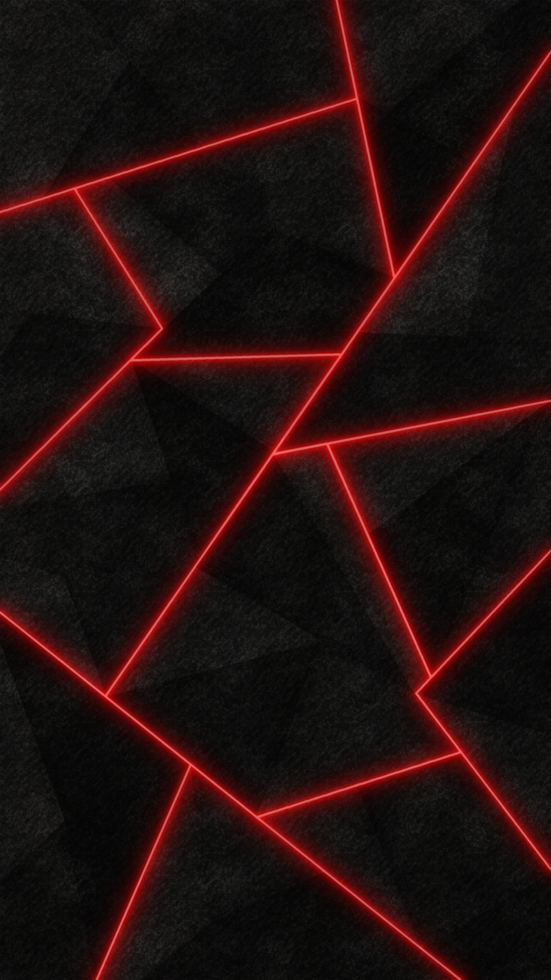 Red Abstract Shards by Luke100000