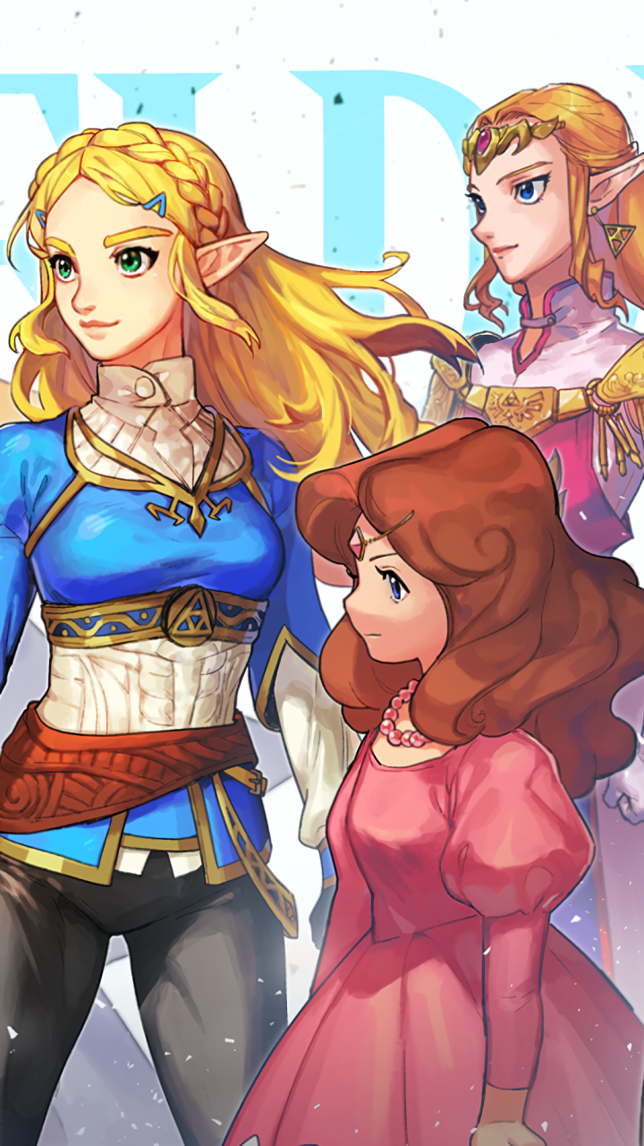 The Legend Of Zelda Phone Wallpaper by Yora
