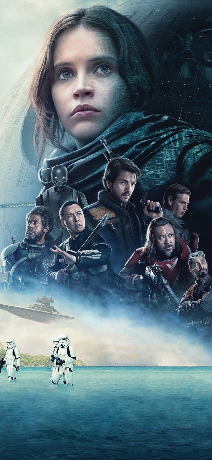 Download Felicity Jones Stormtrooper Movie Rogue One: A Star Wars Story Phone Wallpaper