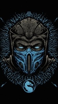 Sub-Zero Art Wallpapers - Cool Mortal Kombat Wallpapers iPhone