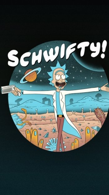 Rick Sanchez TV Show Rick and Morty Phone Wallpaper