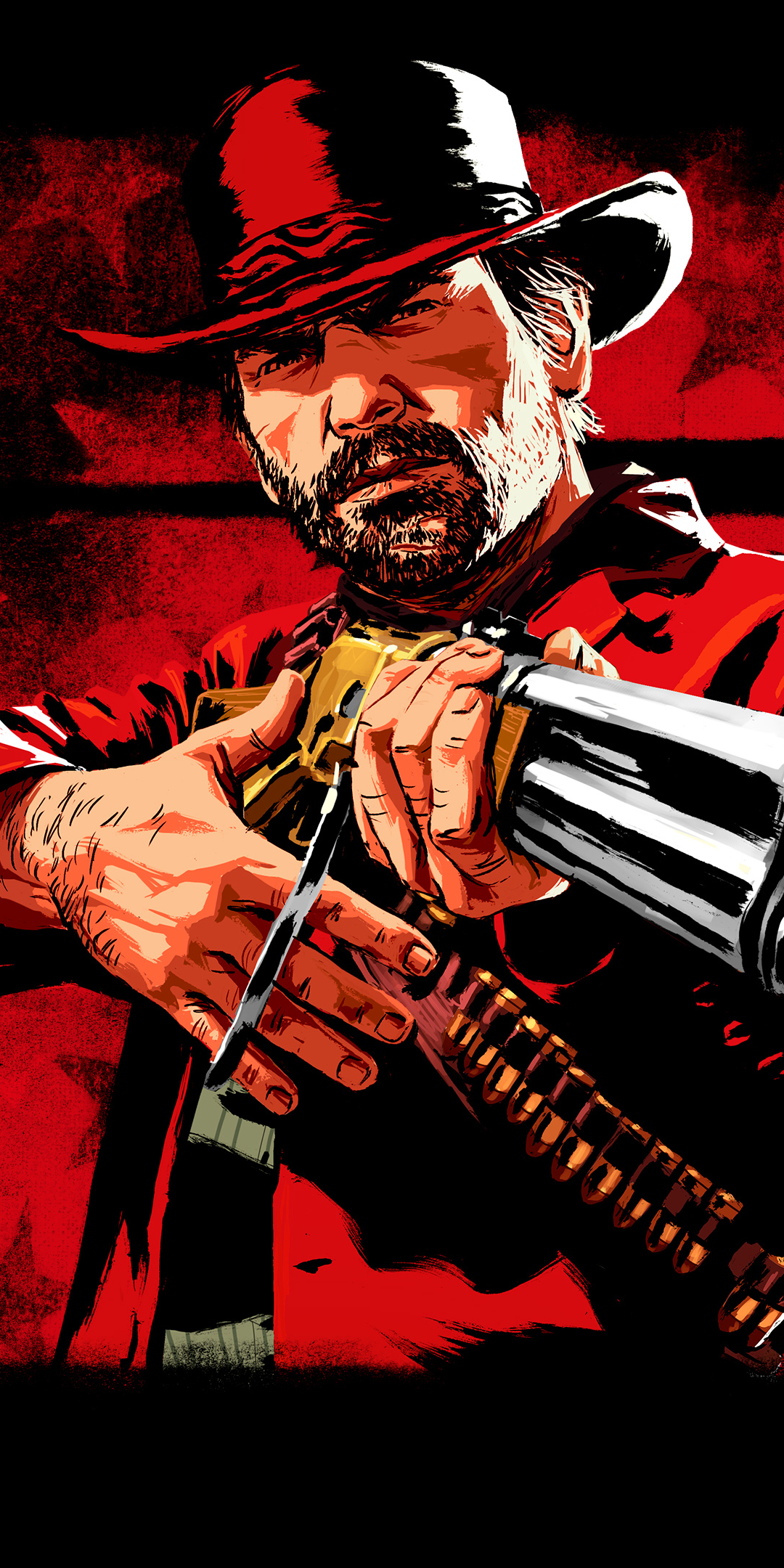 Red dead redemption 2 phone wallpaper